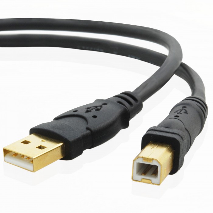 Shop New USB 2.0 - A Male To B Male Cable - High-Speed (10 Feet ...