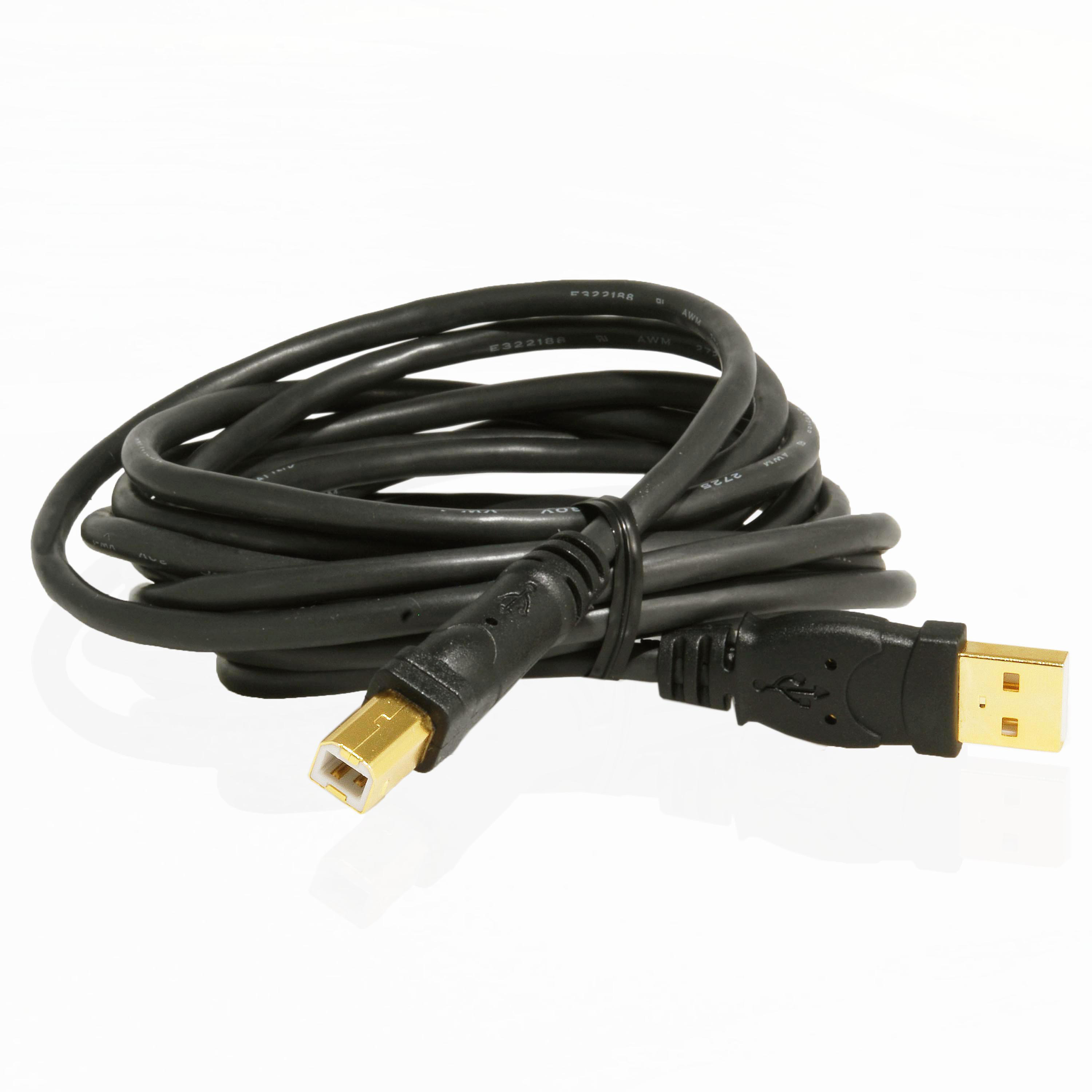 Shop New USB 2.0 - A Male To B Male Cable - High-Speed (10 Feet ...