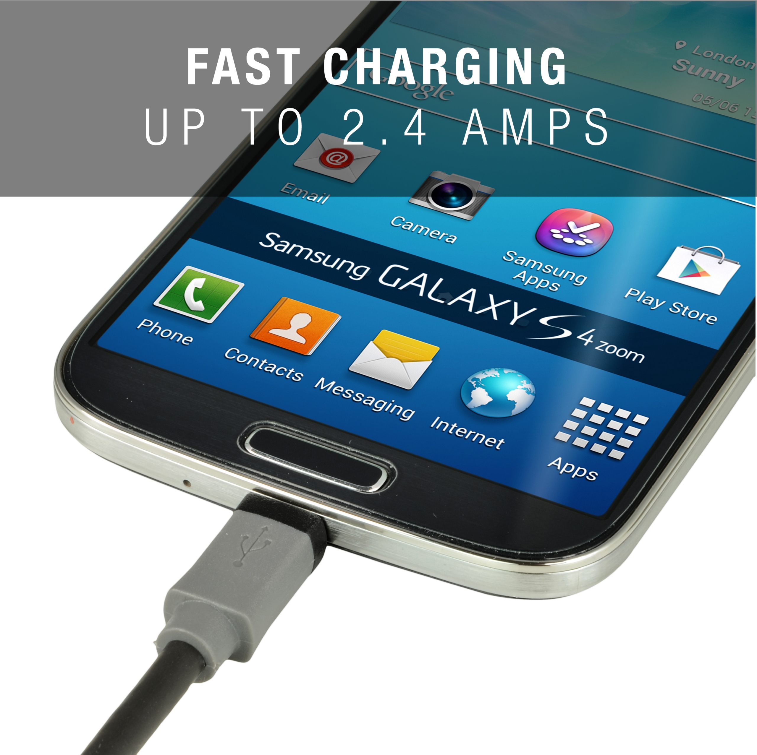 USB Micro Cable High Speed Charger Lead for Samsung Kindle Android  Smartphone