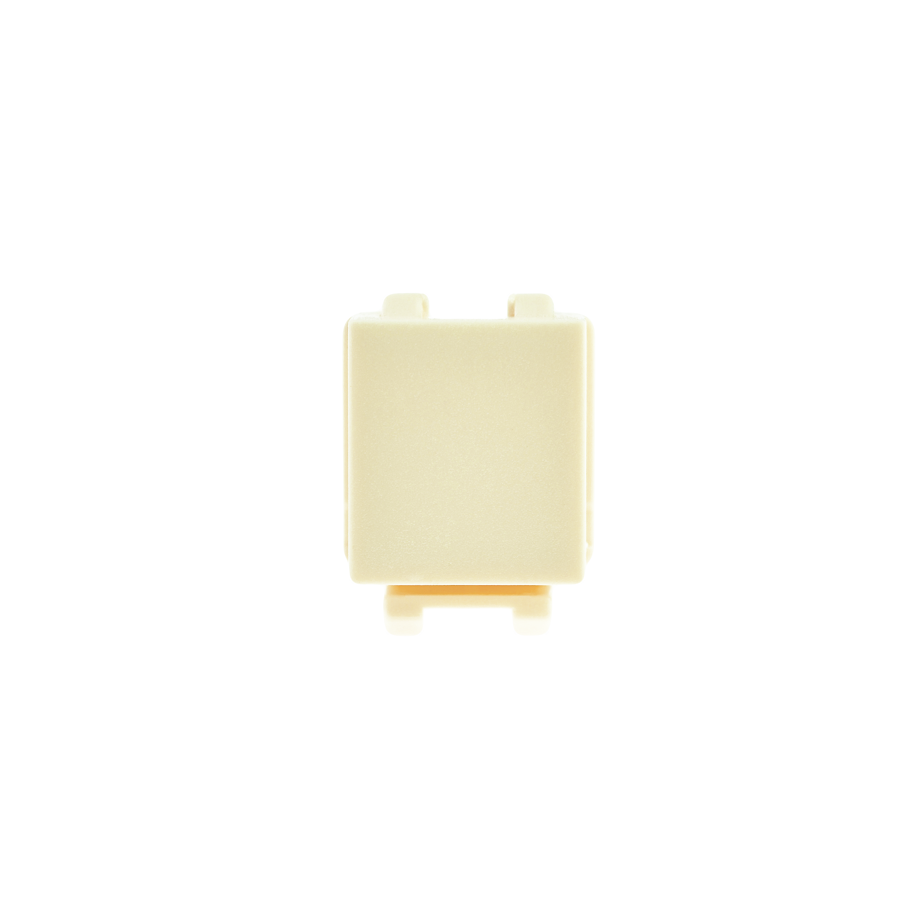 40x Snap-in Keystone for Wall Plate Blank Insert White 