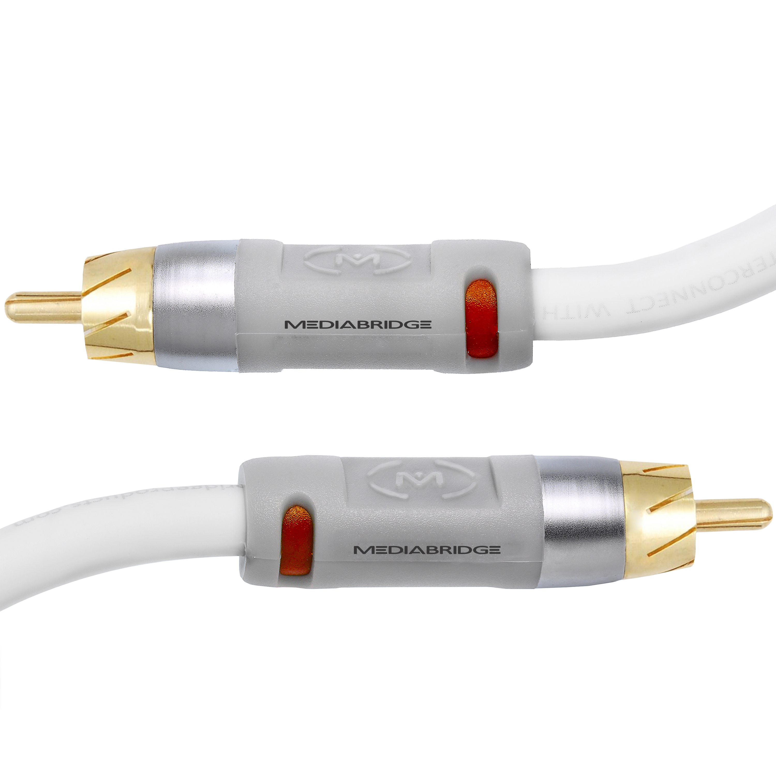 Shop New Ultra Series Digital Audio Coaxial Cable White 15 Feet Mediabridge Products 5254