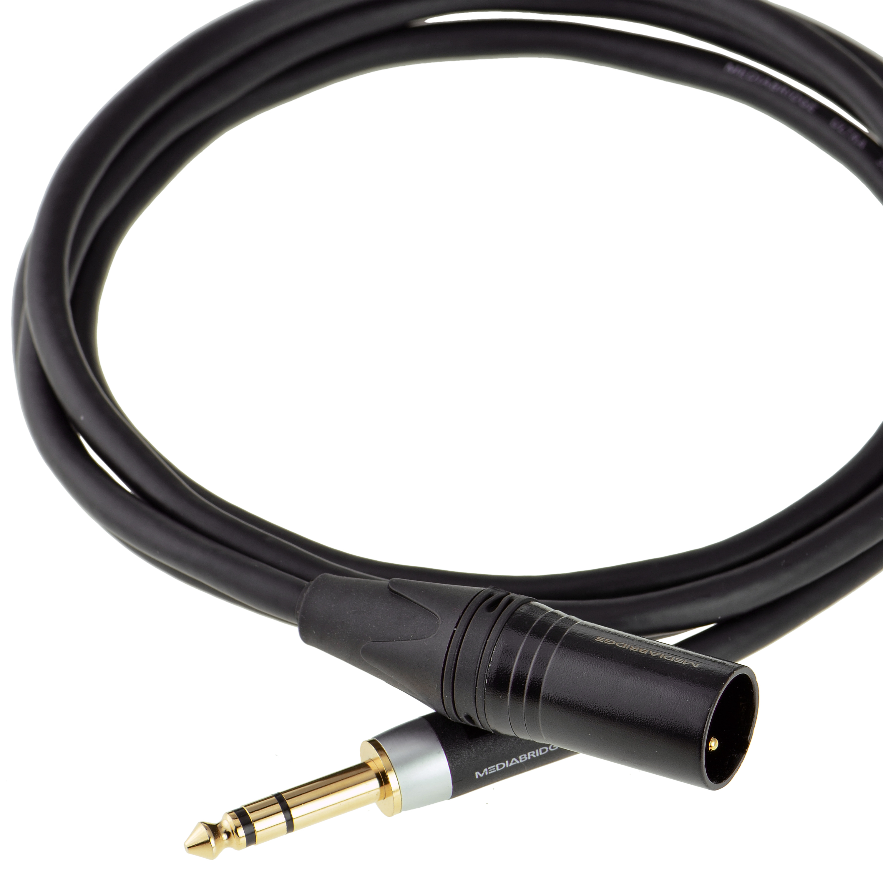 Shop New Ultra Series XLR Male to 1/4 Inch TRS Cable (6 Feet) Mediabridge Products