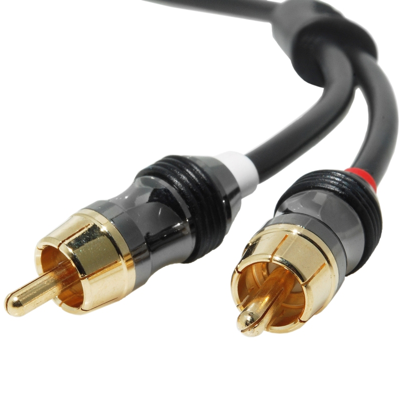 Shop New 3.5mm Female to 2-Male RCA Y-Adapter | Mediabridge Products