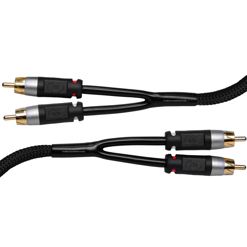 Shop New Stereo Cable With Left And Right Audio 12 Feet Mediabridge Products 4831