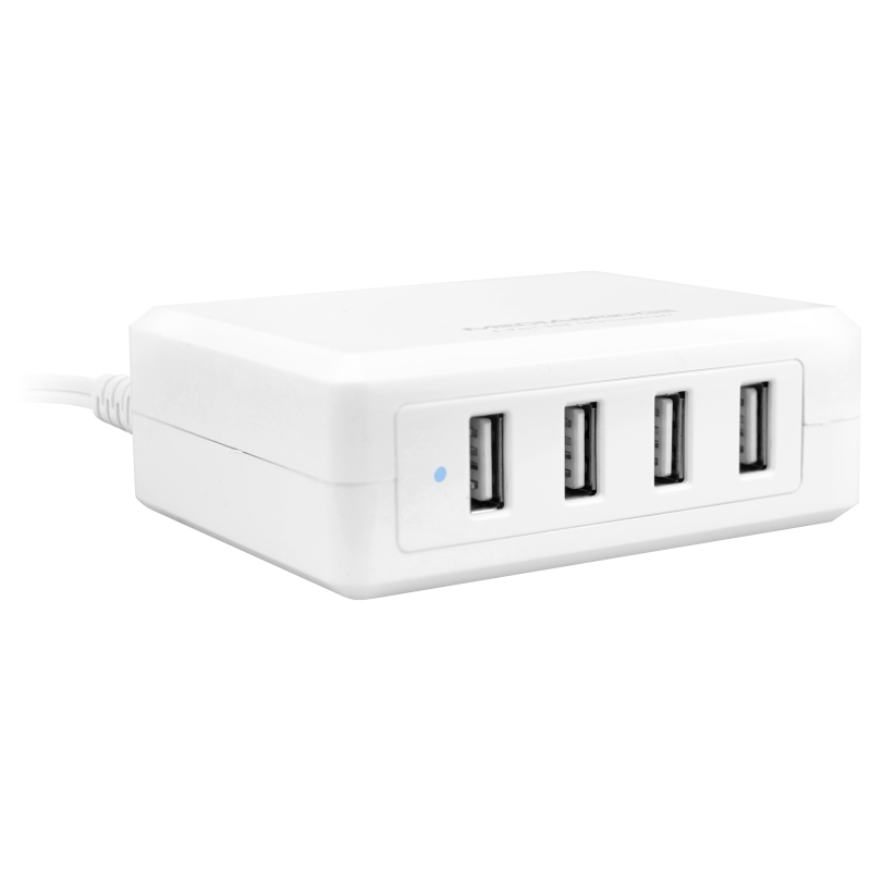 Shop New 4-Port USB Desktop Charger - 34 Watt / 6.8 Amp | Mediabridge ...